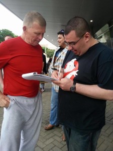 I've been to two Wrestlemanias and I've run into Bob Backlund six times.