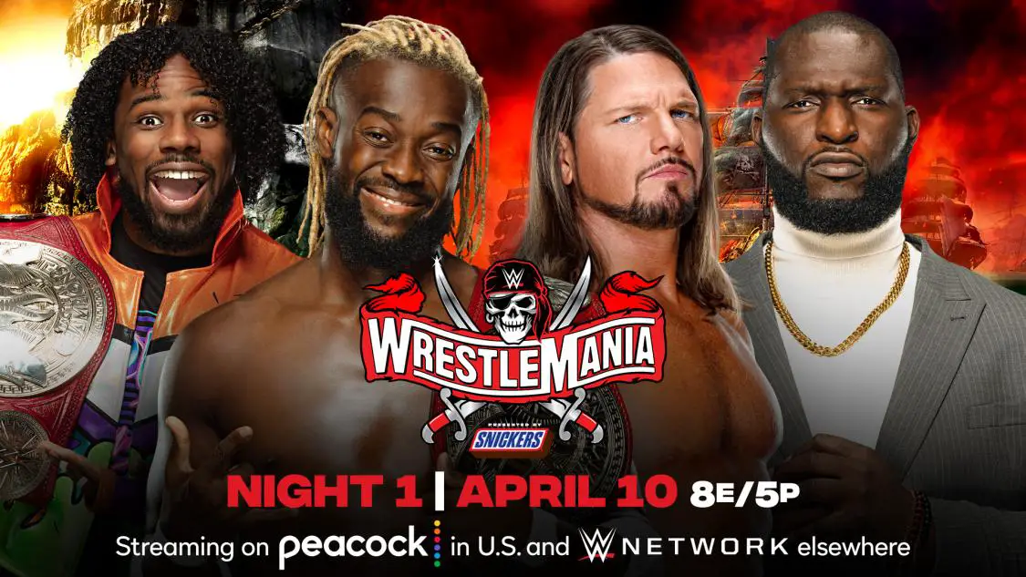 Wrestlemania XXXVII Preview: Raw Tag Team Titles: New Day(c) vs. AJ ...