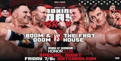 Big Boom AJ, Big Justice, QT Marshall, Boom & Doom, Cole Karter, Frat House, Griff Garrison