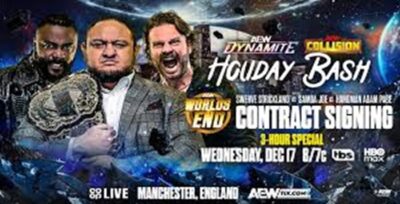 Samoa Joe, World's End, AEW, Hangman Page, Swerve Strickland