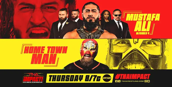 TNA, Impact Wrestling, Order 4, Mustafa Ali, Elijah, Hometown Man