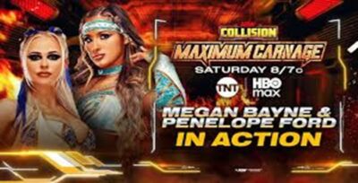 AEW, Collision, Megan Bayne, Penelope Ford