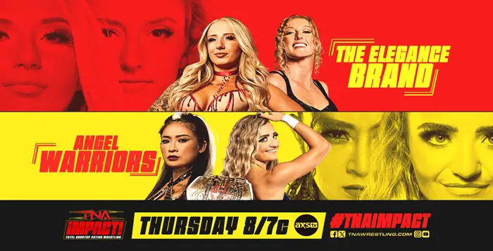 TNA, Impact Wrestling, Elegance Brand, Angel Warriors, M By Elegance, Heather By Elegance, Lei Ying Li, Xia Brookside, 
