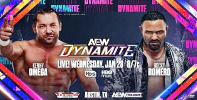 AEW, All Elite Wrestling, Dynamite, Kenny Omega, Rocky Romero