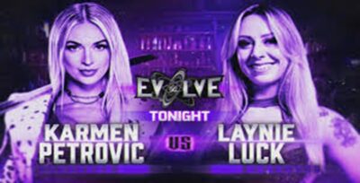 WWE, Evolve, Karmen Petrovic, Laynie Luck