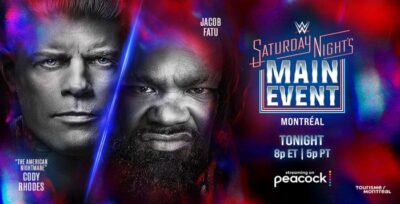WWE, Saturday Night's Main Event, Jacob Fatu, Cody Rhodes, Drew McIntyre