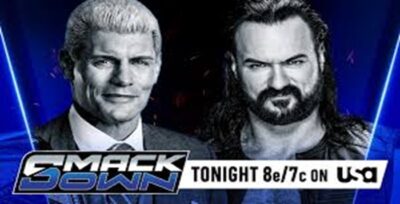 WWE, Smackdown, Cody Rhodes, Drew McIntyre