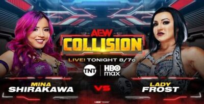 AEW, Collision, Mina Shirakawa, Lady Frost