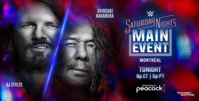 WWE, Saturday Night's Main Event, AJ Styles, Shinsuke Nakamura