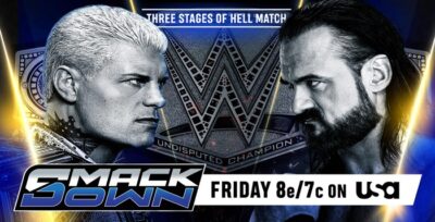 WWE, SmackDown, Drew McIntyre, Cody Rhodes, Jacob Fatu, 3 Stages Of Hell