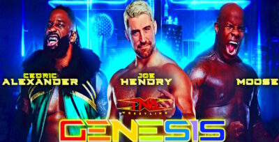 TNA, Genesis, Leon Slater, Moose, Cedric Alexander, Joe Hendry