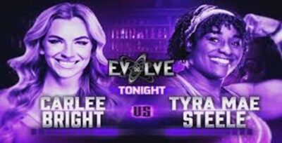 WWE, Evolve, Tyra Mae Steele, Carlee Bright