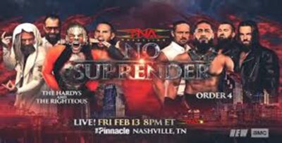 TNA, No Surrender, Order 4, Hardys, Jeff Hardy, Matt Hardy, Righteous