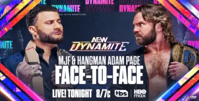 AEW, Dynamite, MJF, Maxwell Jacob Friedman, Hangman Page, Adam Page