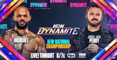AEW, All Elite Wrestling, Dynamite, Jack Perry, Ricochet, Gates Of Agony, Young Bucks