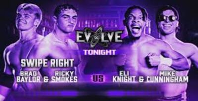 WWE, Evolve, Swipe Right, Vanity Project, Eli Knight, Mike Cunningham