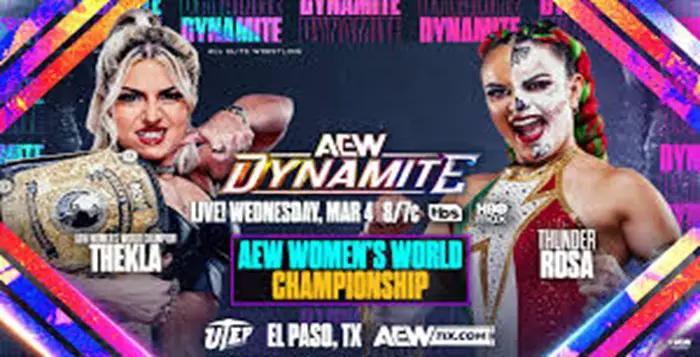 AEW, Dynamite, Kris Statlander, Sisters Of Sin, Thunder Rosa, Thekla, AEW Women's Title